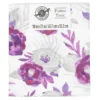 Discount ❤️ Purple & Gray Floral Cotton Fabric by Loops & Threads™ 🌟 -Loops and Threads Store 10631296 1