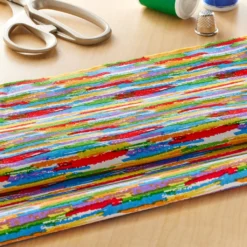 Brand new 😉 Multicolor Design Cotton Fabric by Loops & Threads™ ⭐ -Loops and Threads Store 10631297 20