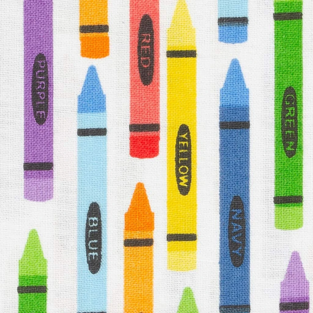 Cheap π Multicolor Crayon Cotton Fabric by Loops & Threads™ β 6 Cheap π Multicolor Crayon Cotton Fabric by Loops & Threads™ β - Image 4