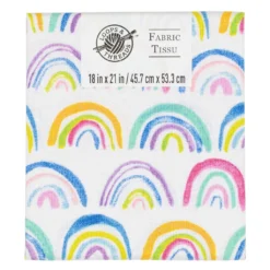 Budget π Multicolor Rainbow Cotton Fabric by Loops & Threads™ π―