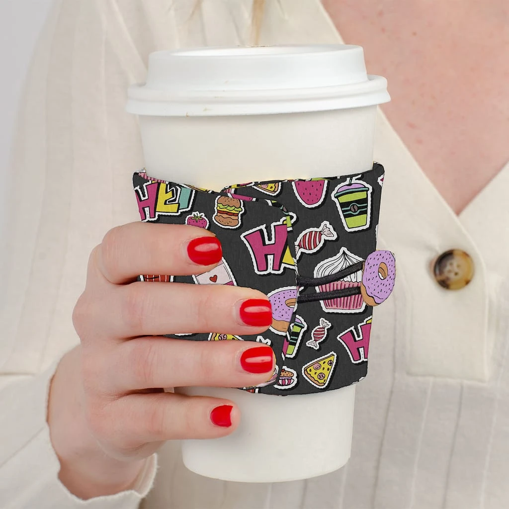 Deals ⌛ Foodie Design Cotton Fabric by Loops & Threads™ ⭐ 5 Deals ⌛ Foodie Design Cotton Fabric by Loops & Threads™ ⭐ - Image 3