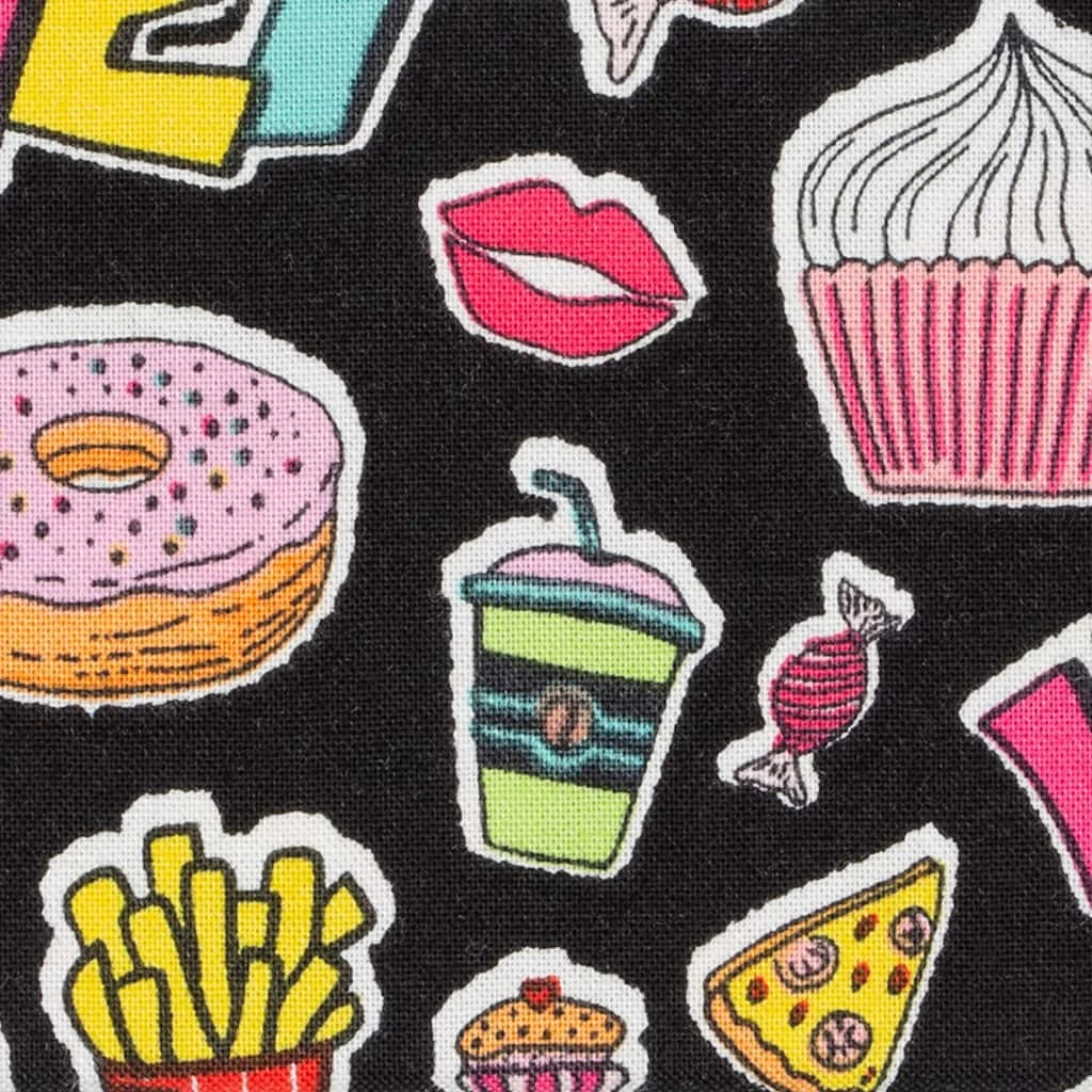 Deals ⌛ Foodie Design Cotton Fabric by Loops & Threads™ ⭐ 6 Deals ⌛ Foodie Design Cotton Fabric by Loops & Threads™ ⭐ - Image 4