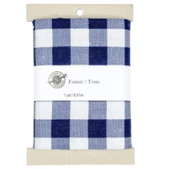 Best Sale β¨ Navy & White Buffalo Check Cotton Fabric Bundle by Loops & Threads™ β¨