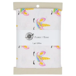 Buy π White Unicorn Cotton Fabric Bundle by Loops & Threads™ π