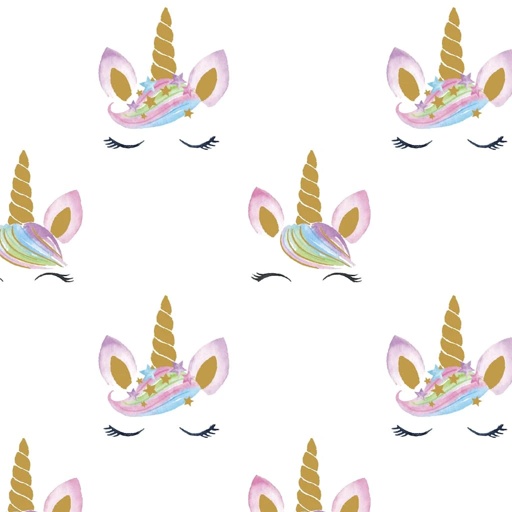 Buy π White Unicorn Cotton Fabric Bundle by Loops & Threads™ π 6 Buy π White Unicorn Cotton Fabric Bundle by Loops & Threads™ π - Image 4