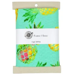 Promo π Turquoise Pineapple Cotton Fabric Bundle by Loops & Threads™ β€οΈ