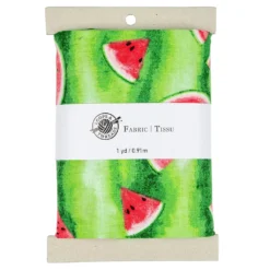 Flash Sale ⭐ Green Watermelon Cotton Fabric Bundle by Loops & Threads™ ⌛