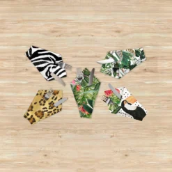 Deals 😉 Tropical Cotton Fabric Bundle by Loops & Threads™ 🥰 -Loops and Threads Store 10631336 2