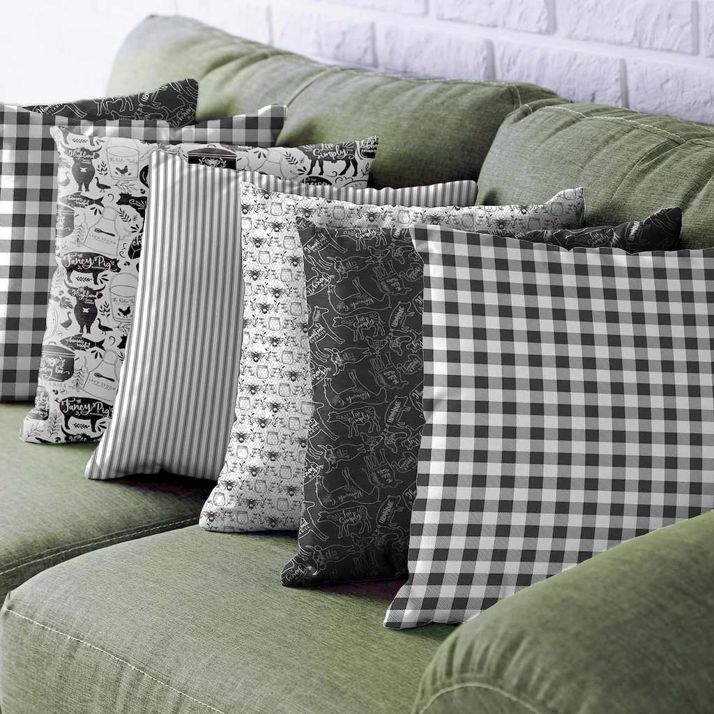 Discount ❤️ Black & White Bees Cotton Fabric Bundle by Loops & Threads™ ⌛ 5 Discount ❤️ Black & White Bees Cotton Fabric Bundle by Loops & Threads™ ⌛ - Image 3