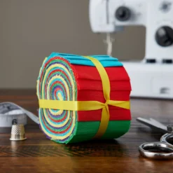 Hot Sale ✨ Bright Solid Cotton Fabric Strips by Loops & Threads™ 🔥 -Loops and Threads Store 10631346 20