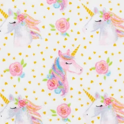 New 🧨 Unicorn Cotton Fabric Squares by Loops & Threads™ 🎉 -Loops and Threads Store 10631350 3
