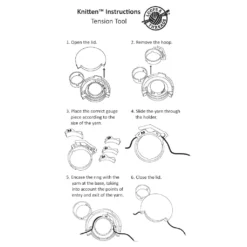 Hot Sale π Knitten™ Knit Tension Tool by Loops & Threads® β 8 Hot Sale π Knitten™ Knit Tension Tool by Loops & Threads® β -Loops and Threads Store 10632866 5