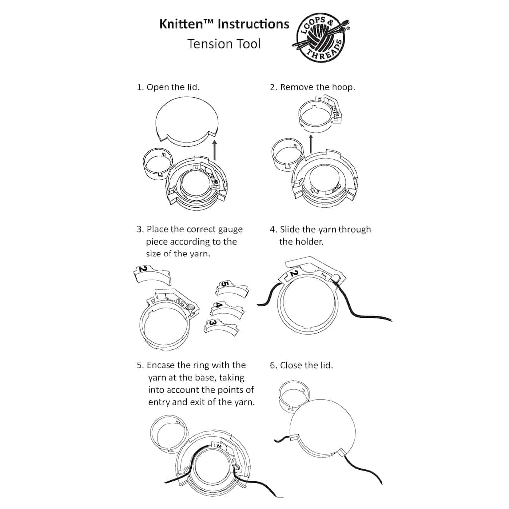 Hot Sale π Knitten™ Knit Tension Tool by Loops & Threads® β 5 Hot Sale π Knitten™ Knit Tension Tool by Loops & Threads® β - Image 3