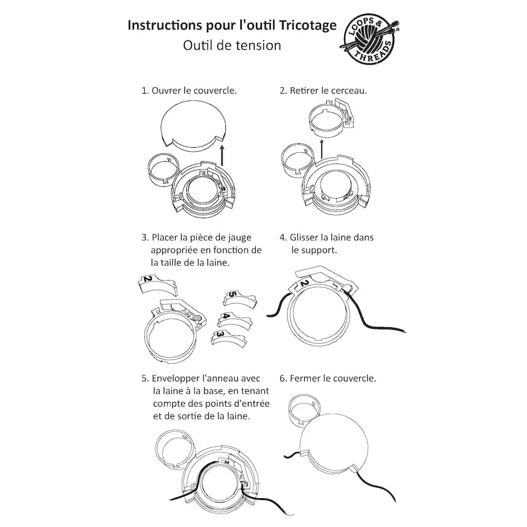 Hot Sale π Knitten™ Knit Tension Tool by Loops & Threads® β 6 Hot Sale π Knitten™ Knit Tension Tool by Loops & Threads® β - Image 4