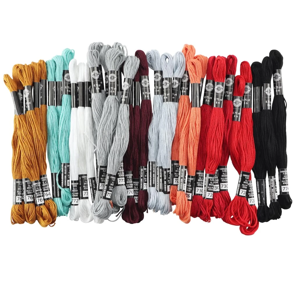 Budget βοΈ 12 Packs: 36 ct. (432 total) Urban Chic Embroidery Floss by Loops & Threads® π― 3 Budget βοΈ 12 Packs: 36 ct. (432 total) Urban Chic Embroidery Floss by Loops & Threads® π―