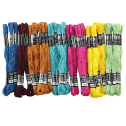 Buy π₯ Uptown Brights Embroidery Floss by Loops & Threads®, 36ct. β