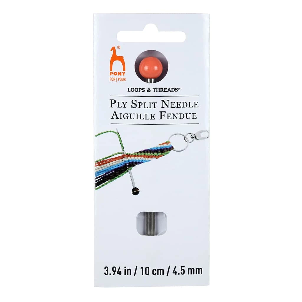 Buy β¨ Pony® Ply Split Needle by Loops & Threads®, 4.5mm x 10cm π 5 Buy β¨ Pony® Ply Split Needle by Loops & Threads®, 4.5mm x 10cm π - Image 3