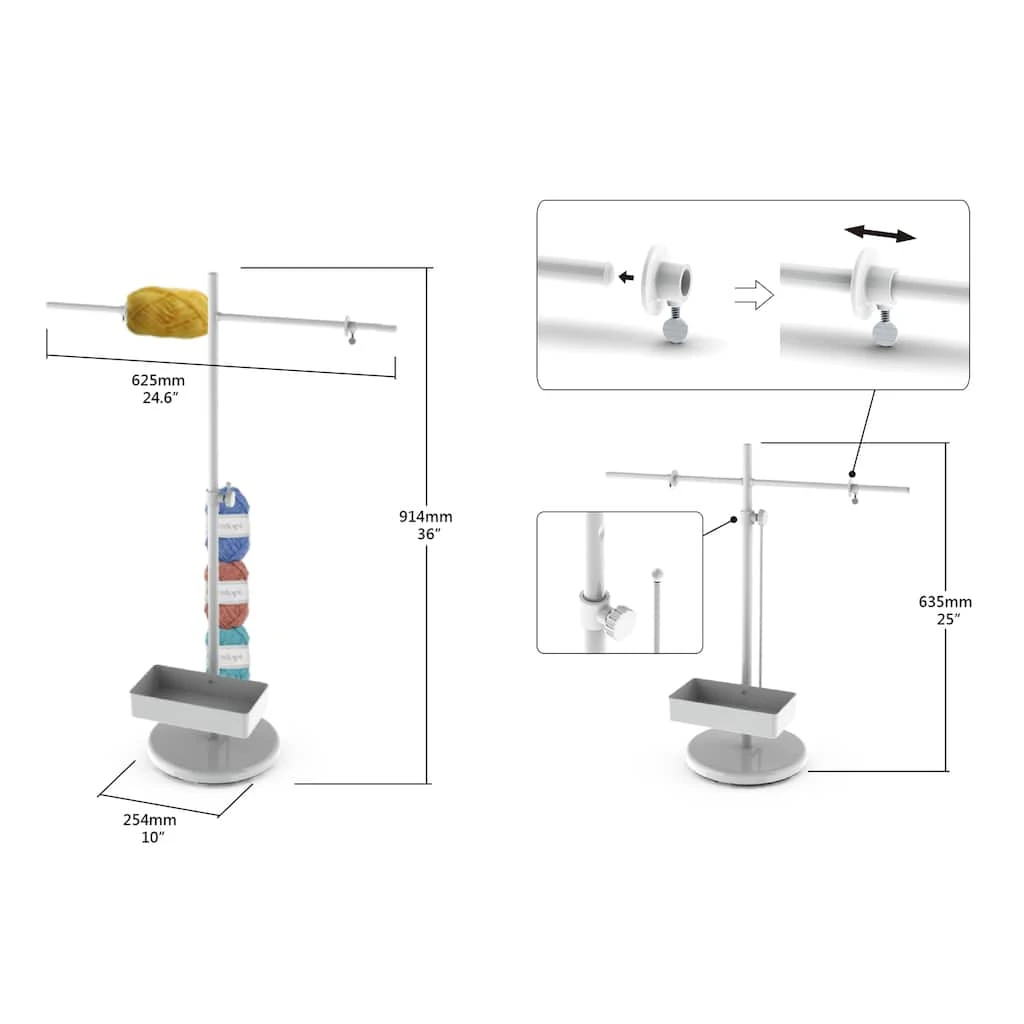 Promo βοΈ Standing Yarn Roller by Loops & Threads® π 5 Promo βοΈ Standing Yarn Roller by Loops & Threads® π - Image 3