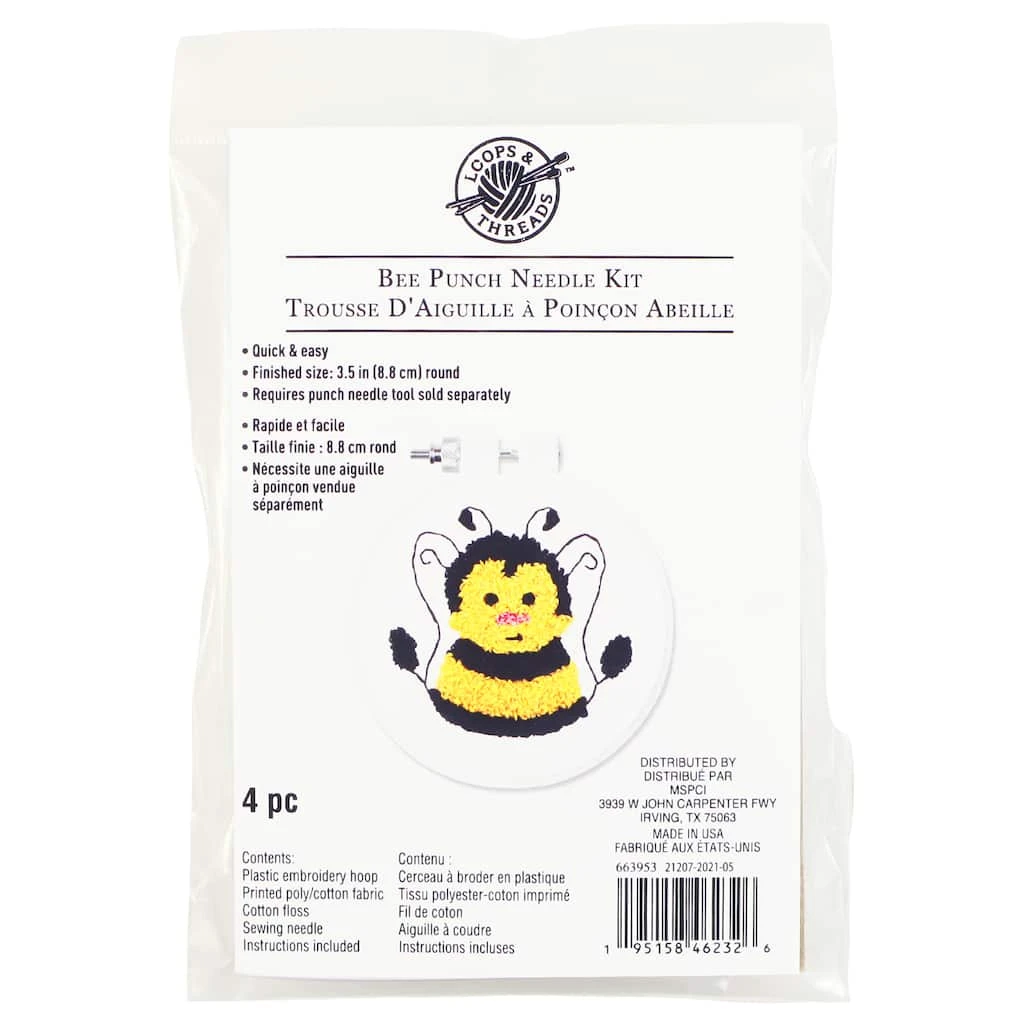 Best reviews of βοΈ Bee Punch Needle Kit by Loops & Threads® π 3 Best reviews of βοΈ Bee Punch Needle Kit by Loops & Threads® π