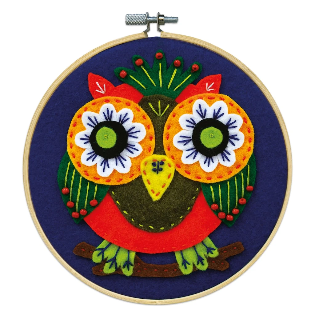 Flash Sale 𧨠Owl Felt Applique Kit by Loops & Threads® π 3 Flash Sale 𧨠Owl Felt Applique Kit by Loops & Threads® π