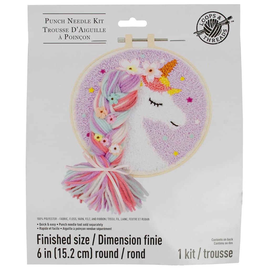 Cheapest ✔️ Unicorn Punch Needle Kit by Loops & Threads® ⌛ 5 Cheapest ✔️ Unicorn Punch Needle Kit by Loops & Threads® ⌛ - Image 3