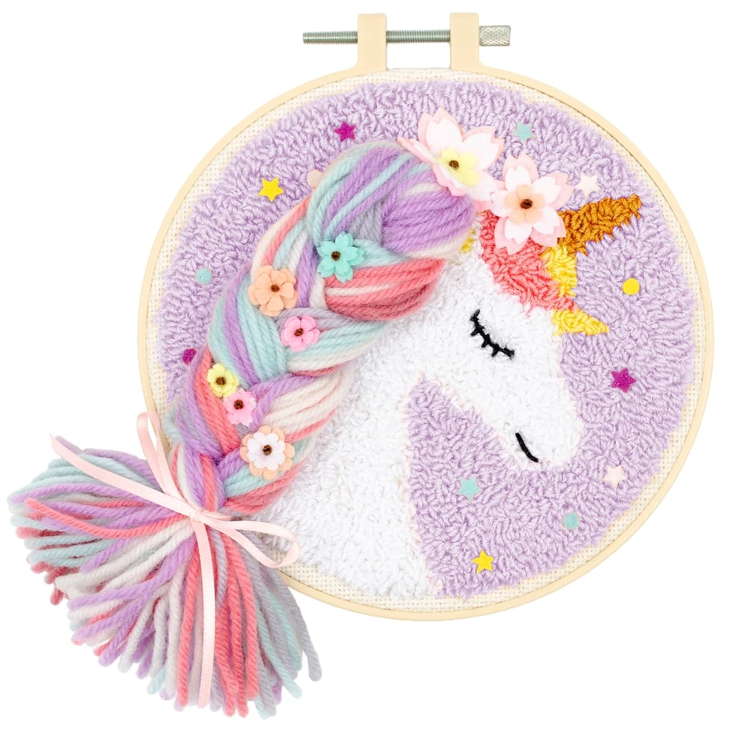 Cheapest ✔️ Unicorn Punch Needle Kit by Loops & Threads® ⌛ 3 Cheapest ✔️ Unicorn Punch Needle Kit by Loops & Threads® ⌛