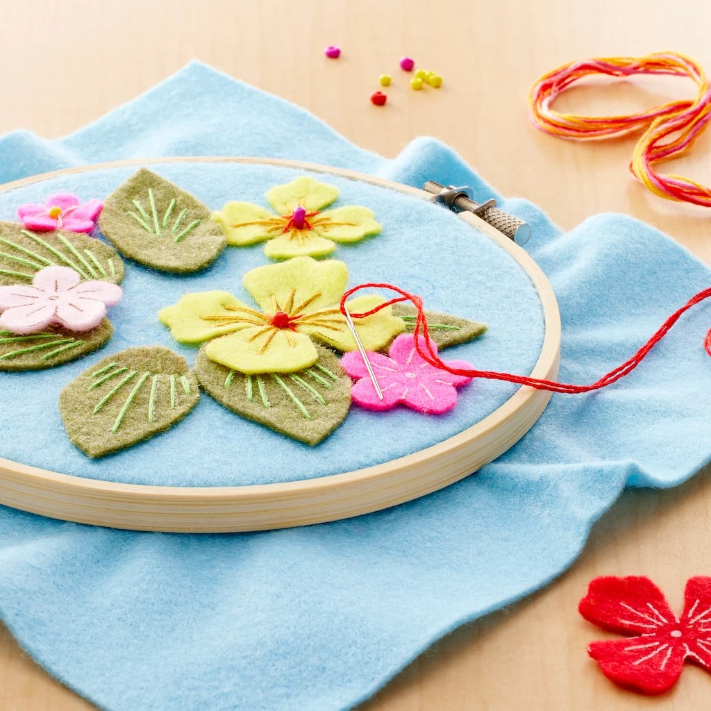 Cheap β Pastel Flowers Felt Applique Kit by Loops & Threads® π 4 Cheap β Pastel Flowers Felt Applique Kit by Loops & Threads® π - Image 2