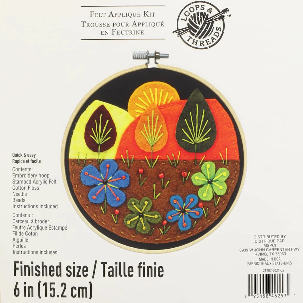 Best Sale 🧨 Autumn Felt Applique Kit by Loops & Threads® ❤️ 4 Best Sale 🧨 Autumn Felt Applique Kit by Loops & Threads® ❤️ - Image 2