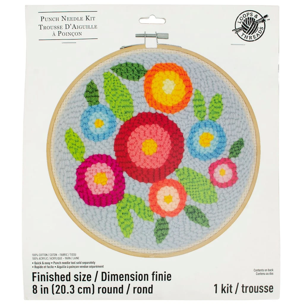 Deals π Flowers Punch Needle Kit by Loops & Threads® π 5 Deals π Flowers Punch Needle Kit by Loops & Threads® π - Image 3