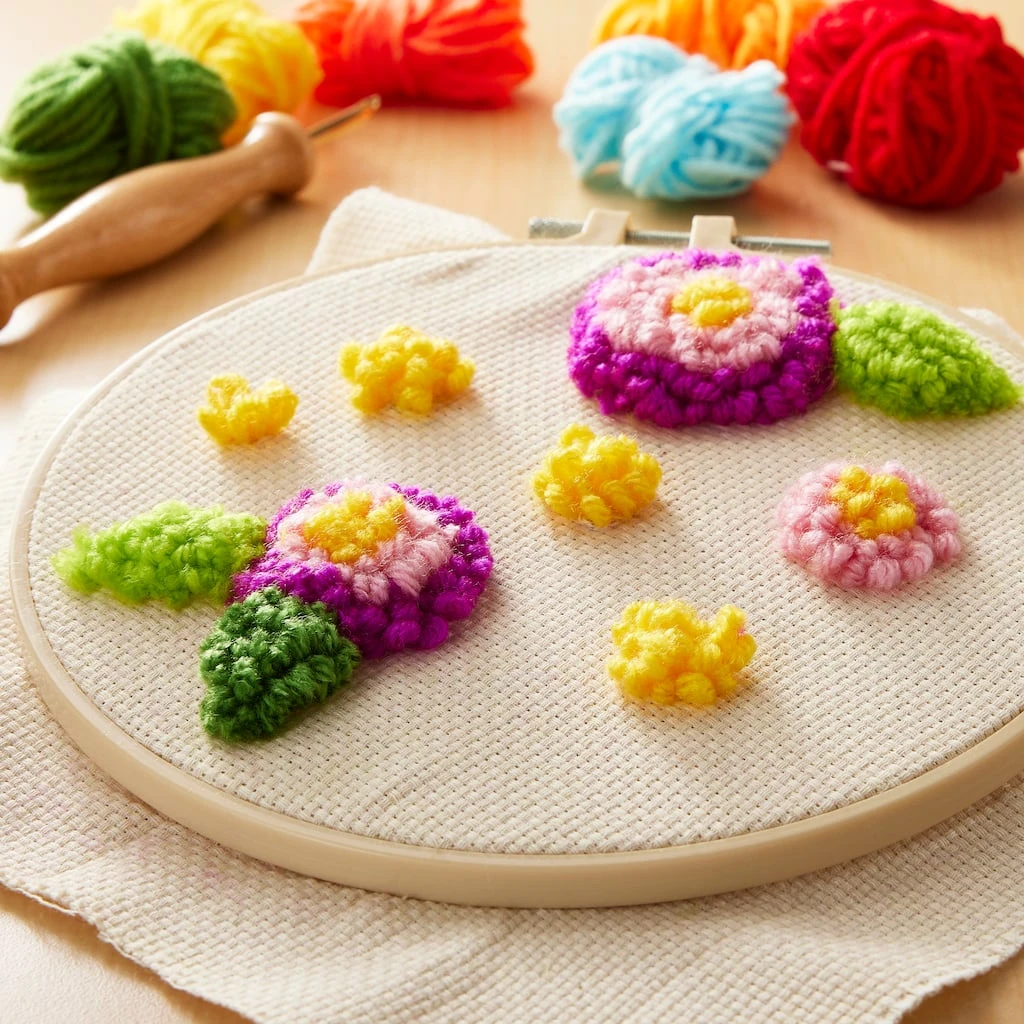 Deals π Flowers Punch Needle Kit by Loops & Threads® π 4 Deals π Flowers Punch Needle Kit by Loops & Threads® π - Image 2