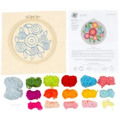 Deals π Flowers Punch Needle Kit by Loops & Threads® π 10 Deals π Flowers Punch Needle Kit by Loops & Threads® π -Loops and Threads Store 10663970 3