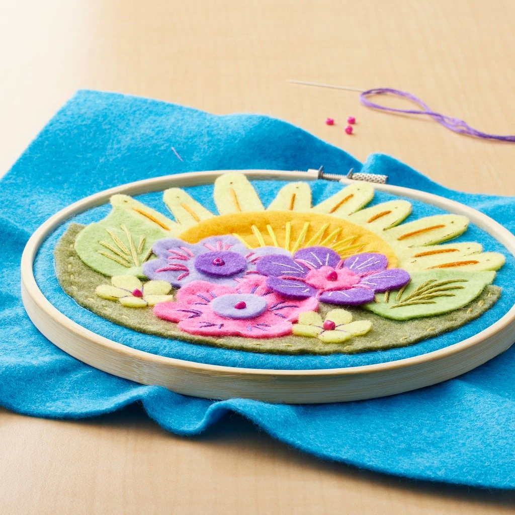Cheapest π Sunrise Felt Applique Kit by Loops & Threads® π 6 Cheapest π Sunrise Felt Applique Kit by Loops & Threads® π - Image 4