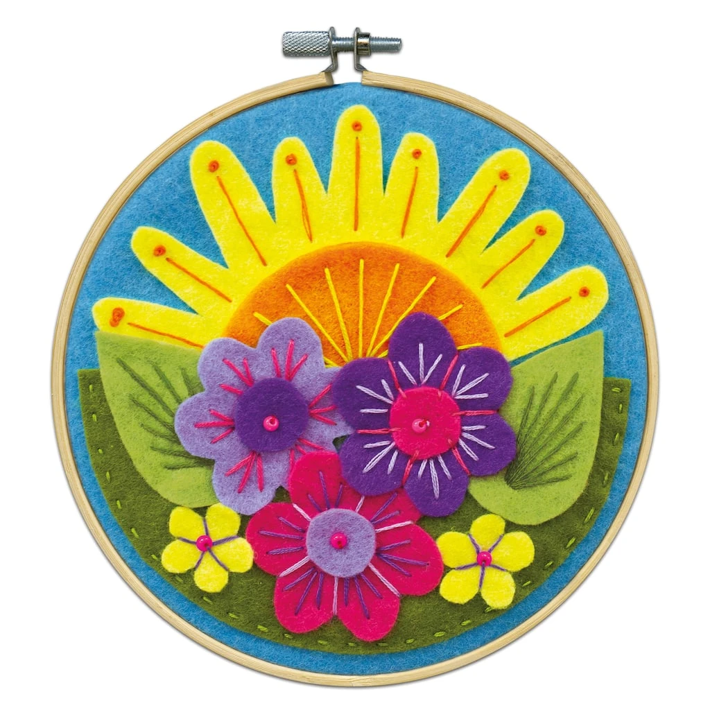 Cheapest π Sunrise Felt Applique Kit by Loops & Threads® π 3 Cheapest π Sunrise Felt Applique Kit by Loops & Threads® π