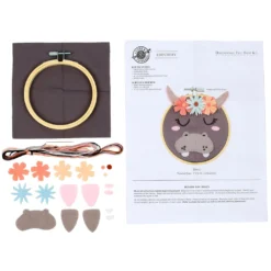 Best Sale π Hippo Felt Hoop Kit by Loops & Threads™ β 9 Best Sale π Hippo Felt Hoop Kit by Loops & Threads™ β -Loops and Threads Store 10663974 3