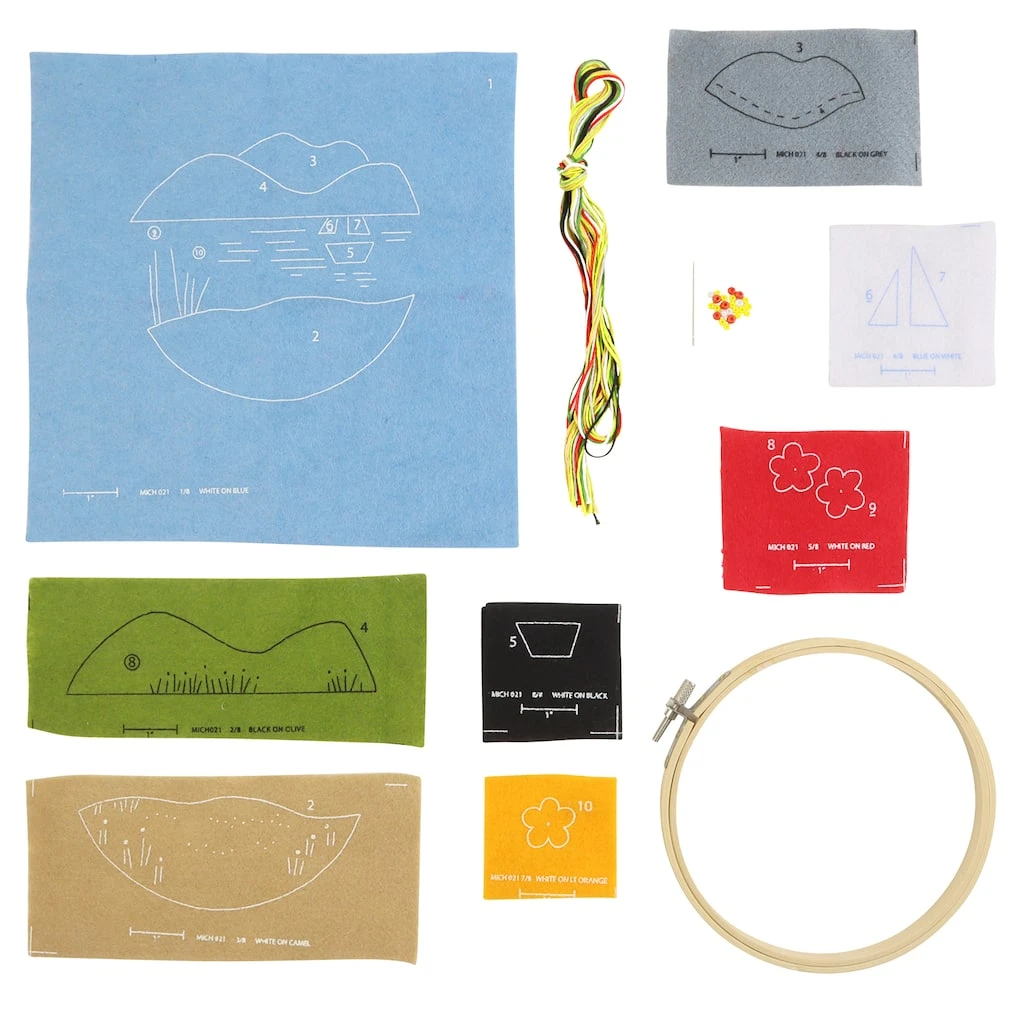 Outlet β Sailboat Felt Applique Kit by Loops & Threads® π 6 Outlet β Sailboat Felt Applique Kit by Loops & Threads® π - Image 4