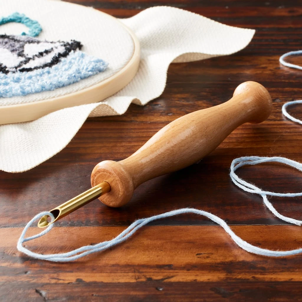 New ✨ 6" Wood Punch Needle by Loops & Threads® ❤️ 4 New ✨ 6" Wood Punch Needle by Loops & Threads® ❤️ - Image 2