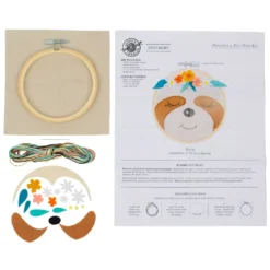 New β Sloth Felt Hoop Kit by Loops & Threads™ π 10 New β Sloth Felt Hoop Kit by Loops & Threads™ π -Loops and Threads Store 10663986 3