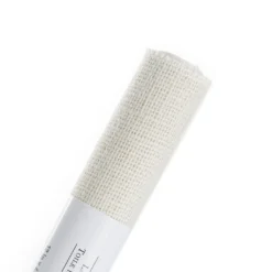 Brand new 🥰 Cream Laminated Burlap Fabric Roll by Loops & Threads® 🎉 -Loops and Threads Store 10664350 3