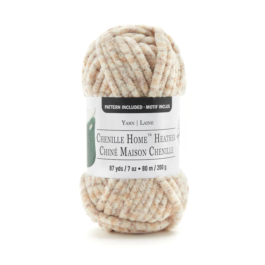 Cheap π₯ Chenille Home™ Heather Yarn by Loops & Threads® β€οΈ 3 Cheap π₯ Chenille Home™ Heather Yarn by Loops & Threads® β€οΈ