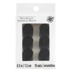 Best Pirce ✔️ 12 Packs: 15 ct. (180 total) Hook & Loop Circle Sets by Loops & Threads® 🧨 -Loops and Threads Store 10665375 1 1
