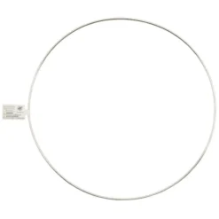 Brand new 💯 Macramé Nickel-Plated Hoop by Loops & Threads® ✔️ -Loops and Threads Store 10666049 1 1