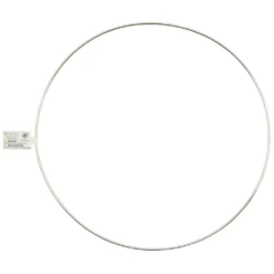 Brand new π― Macramé Nickel-Plated Hoop by Loops & Threads® βοΈ
