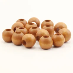 Outlet 😀 12 Packs: 16 ct. (192 total) Maple Round Wood Beads, 20mm by Loops & Threads® ✨ -Loops and Threads Store 10666682 2 1