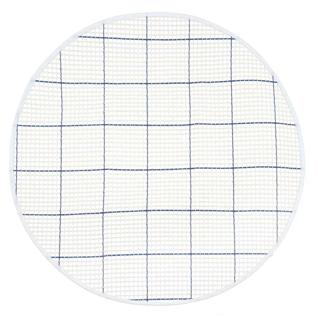 Discount ⌛ 12 Pack: 18" Round Latch Hook Canvas by Loops & Threads® ⌛ 5 Discount ⌛ 12 Pack: 18" Round Latch Hook Canvas by Loops & Threads® ⌛ - Image 3