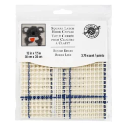 Promo ✨ Square Latch Hook Canvas by Loops & Threads® ⭐