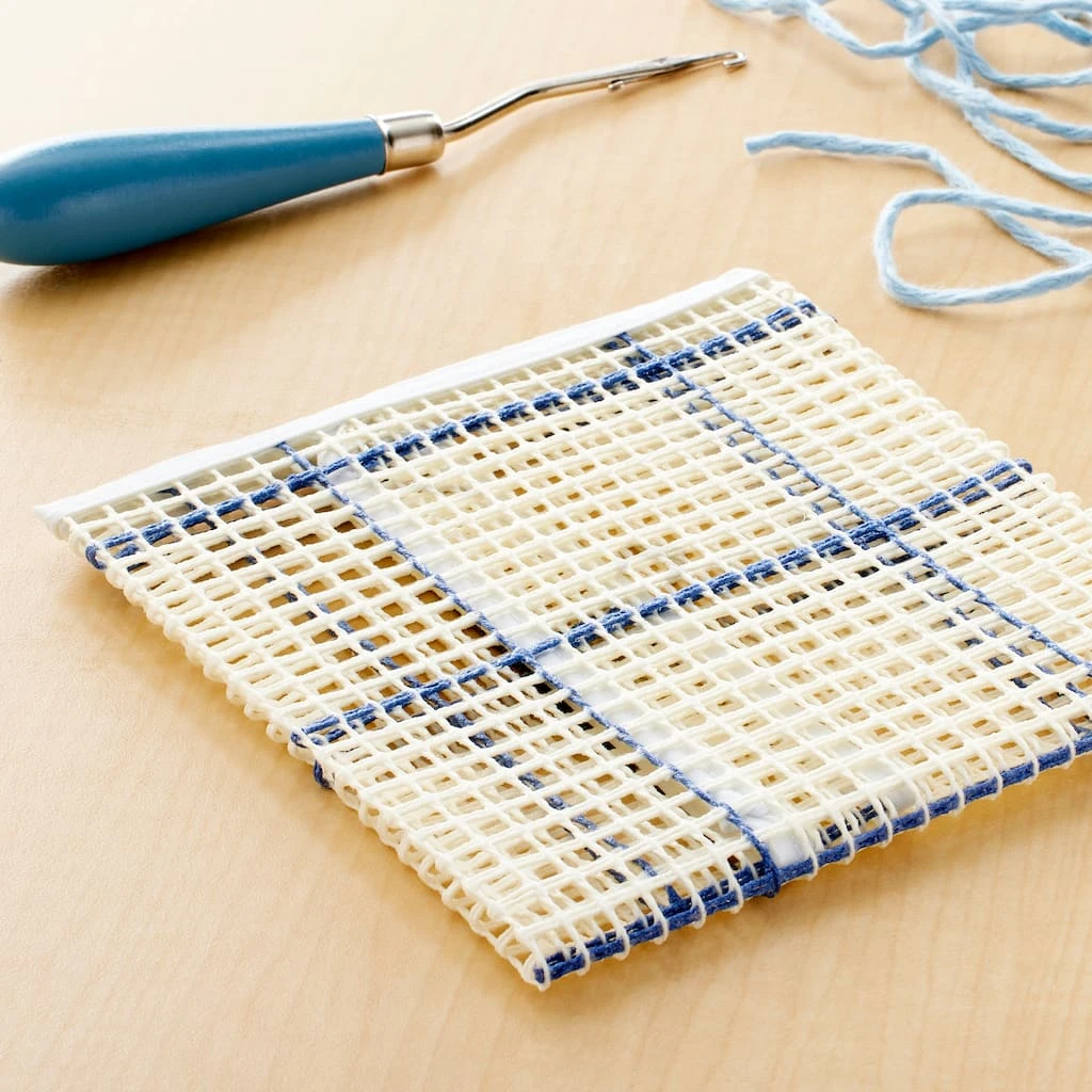 Budget β 12 Pack: 13" Square Latch Hook Canvas by Loops & Threads® π 4 Budget β 12 Pack: 13" Square Latch Hook Canvas by Loops & Threads® π - Image 2