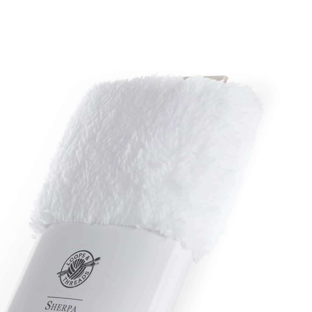 Best Pirce π White Sherpa Fabric Bundle by Loops & Threads® β€οΈ 6 Best Pirce π White Sherpa Fabric Bundle by Loops & Threads® β€οΈ - Image 4