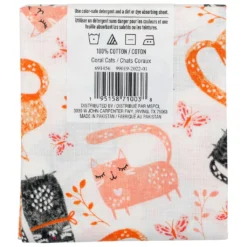Best Sale ✔️ Coral Cats Cotton Fabric Bundle by Loops & Threads™ ⌛ 13 Best Sale ✔️ Coral Cats Cotton Fabric Bundle by Loops & Threads™ ⌛ -Loops and Threads Store 10691456 7