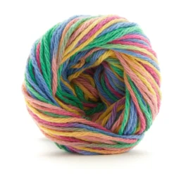 Cheapest 😀 Capri Eco Cotton™ Multicolor Yarn by Loops & Threads® ❤️ -Loops and Threads Store 10698305 3