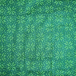 Promo 👏 Green Print Cotton Fabric by Loops & Threads® 🌟 -Loops and Threads Store 10699457 2